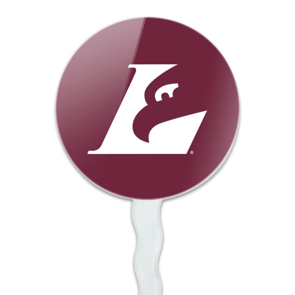 University Of Wisconsin - La Crosse University Primary Logo Cupcake Picks Toppers Decoration Set Of 6