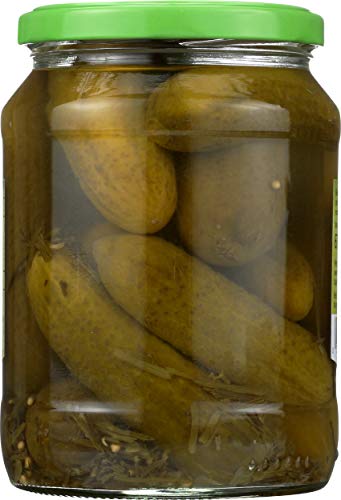 Hengstenberg Crunchy Pickles Jar, 24.3 Fz