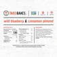 Taos Bakes Wild Blueberry & Cinnamon Granola - Gluten Free, 10 oz (Pack of 6)