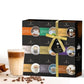 TILZ COLLECTION Coffee Gifts - 9 Flavoured Instant Coffee Gift Set, 0.71 oz, Gourmet Coffee Sampler for Coffee Lovers