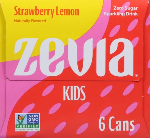 Zevia - Kidz Straw Lmaidsprk Rnk - Case Of 4-6/7.5 Fz