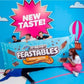 Feastables Peanut Butter Milk Chocolate Bar - 1.24 oz (35g), 5 Count - Delicious Snack for Chocolate Lovers