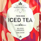 Harney & Sons Blood Orange Fresh Brew Iced Tea | 15Ct, Brews Up To 30 Quarts Of Iced Tea