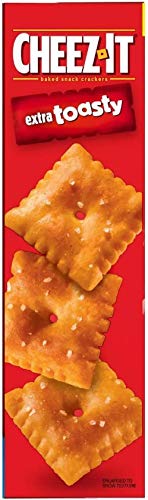 Cheez-It, EXTRA TOASTY, NEW FLAVOR! Baked Snack Crackers 12.4oz. 4 pack