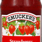 Smuckers Strawberry Jelly, Made With Real Fruitjuice, 12 Oz Glass Jar (Pack Of 1)