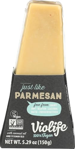 Violife VIOlife Just Like Parmesan, 5.29 oz Wedge, 5.29 oz