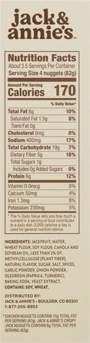 Jack & Annies Crispy Jack Nuggets, 10.1 Oz