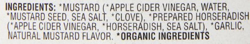 Annie'S Naturals Organic Mustard, Horseradish, 9 Ounce (Pack Of 12)