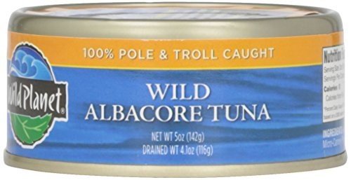 Wild Planet Wild Albacore Tuna Low Mercury (12x5oz) ( Value Bulk Multi-pack)