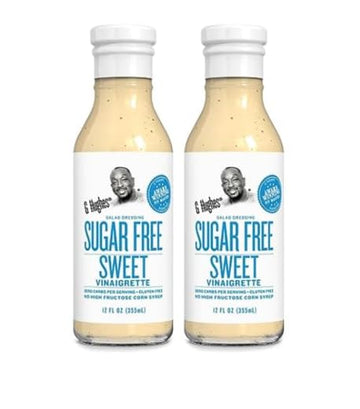 Cosmic Autophagy G Hughes Sugar Free Salad Dressing | Sweet Vinaigrette | 2 Pack-12 oz Bottles