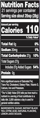 Arizona Arnold Palmer Half And Half - Sugar Sweetened Powdered Drink Mix - 20.4Oz Canister, Makes 8 Quarts (Pack Of 12)