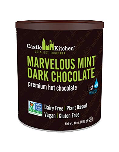Castle Kitchen Natural Hot Chocolate Mix Variety Pack - Dairy-Free, Vegan Complete Mixes - Just Add Water - Pack Of 2 (Double Du
