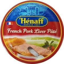Hénaff Pork Liver Pâté | 4.5 oz (Pack of 3) | French Foie Gras Style Spread