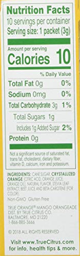 True Orange, Mango Orange Drink Mix, 10-count (Pack of 4)