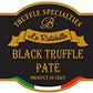 La Rustichella - Black Truffle Pat 9.88 oz (280 gr) - 100% Made in Italy | Vegan  Gluten-Free  Cholesterol-Free