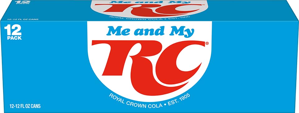 RC Cola Soda, 12 fl. oz. Cans, 12 Pack (Pack of 2)