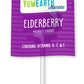 Yumearth Ultimate Organic Elderberry Pops, 15 Count, Allergy Friendly, Gluten Free, Non-Gmo, Vegan, No Artificial Flavors Or Dye