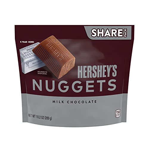 HERSHEYS NUGGETS Milk Chocolate Candy Share Pack  10.2 Oz