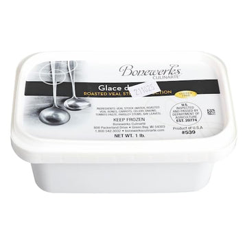 Bonewerks Culinarte Demi Glace de Veau Classic (Thickened Veal Stock Rerduction) 1 Lb Tub