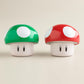 Super Mario Bros Mushroom Sour Candy. One (1) Mushroom Collectible Mushroom Tin. Sour Cherry Or Green Mushroom Shaped Candies 1