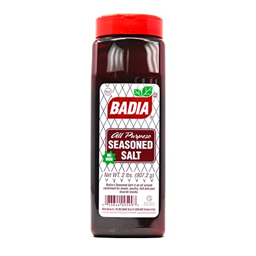 Badia Seasoned Salt, 2 Pound (Pack of 6)