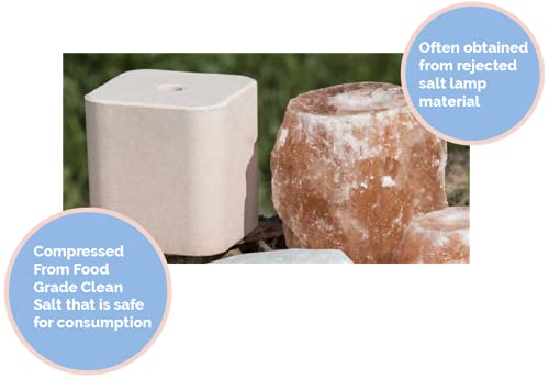 Himalayan Secrets Pink Salt Lick for Livestock & Wildlife, 5.5LB, Pure & Natural, Model CHRSAL