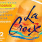 La Croix, Tangerine Sparkling Water, 12 oz, (pack of 12)