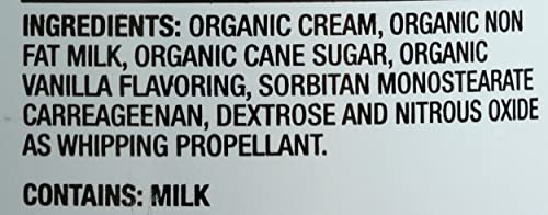 Natural By Nature Classic Whipped Cream, 7 oz