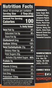Kosmos Q Honey Jalapeno BBQ Sauce - 15.5 Oz Bottle for BBQ & Marinades w/ Sweet and Spicy Flavor - Thick Barbecue Sauce for Tend