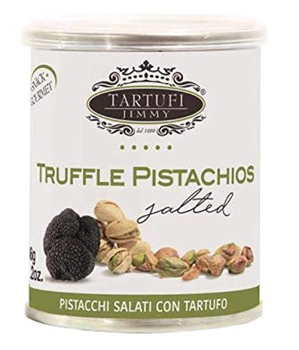 Tartufi Jimmy Truffle Powdered Pistachios Nuts | Aromatic, Oven Baked Pistachios | Crunchy, Healthy Snack, Fresh, Distinctive Ta