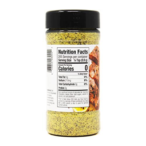 Kingsford Badia Lemon Pepper All-Purpose Seasoning, 6.5 Oz (Pack Of 6)
