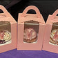 GEORLD 48 Count Pink Edible Wafer Paper Butterflies - Cake Decorations & Cupcake Toppers for Parties & Celebrations