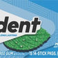 Trident Mint Bliss Bubble Gum, 1 Pound