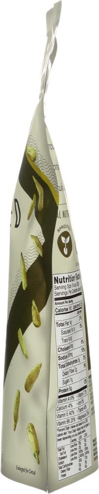 Liv Intent Organic Sunflower Green Sprouting Seeds, 8 Oz (Pack of 6)