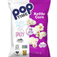 Poptime Kettle Cooked Popcorn - Sweet & Salty, 7Oz Bags (Pack Of 12), Non-Gmo, Gluten Free, Dairy Free, Kosher, Whole Grain, Low
