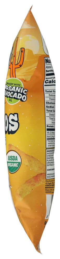 LESSEREVIL Organic Cowboy Cheddar Cheezmos  7 OZ
