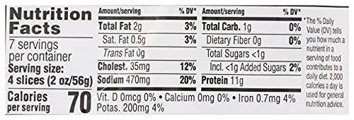 365 Everyday Value Black Forest Uncured Ham Slices, Value Pack, 95% Lean, 14 oz
