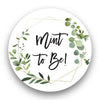 1'' Round Mint To Be Candy Favor Stickers - 126 Labels