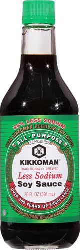 Kikkoman Soy Sauce - Traditionally Brewed, Reduced Sodium Content, Healthy and Authentic, Ideal for Stir-Fries and Marinades - 2