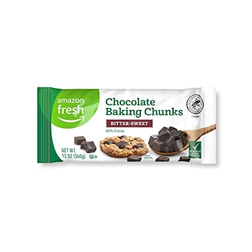 Online Marketplace Fresh  Dark Chocolate Chunks  Baking Chips  Bittersweet  12 Oz