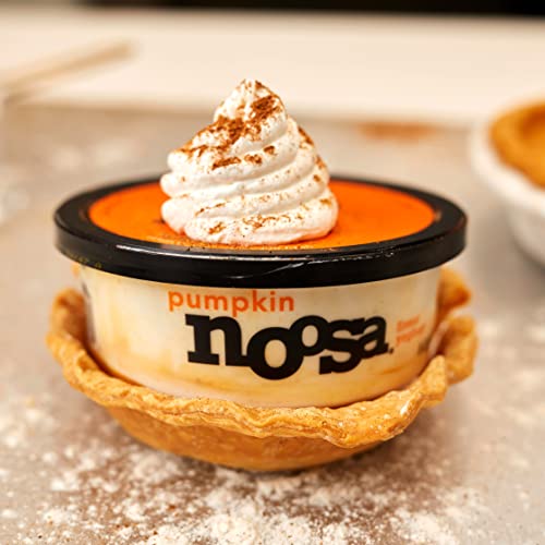 Noosa Yoghurt, Pumpkin, Whole Milk Yogurt, Grade-A Pasteurized, Gluten Free, Probiotic, 8 Ounce