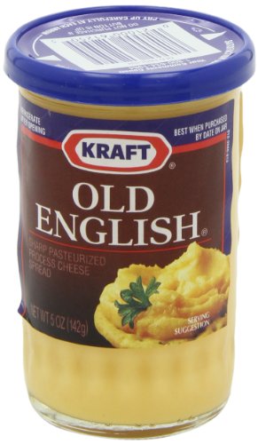 Kraft Old English Cheese Spread, 5 Ounce (Pack of 6)