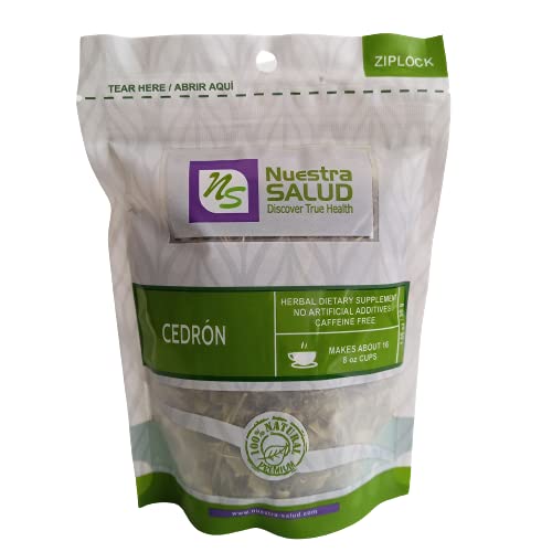 Nuestra Salud - Cedron Leaf Tea - Herbal Tea - Leaves - 30G / 1.052Oz Zip-Lock Bag - 100% Natural Herb Leaves