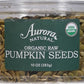 Aurora Products, Pumpkin Seeds Raw Organic, 10 Ounce (Pack Of 2)