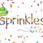 Dye Free Sprinkles - Natural Rainbow Sprinkle - No Artificial Dyes - Kid Friendly - 100% Natural, Gluten Free, Vegan, Lactose Free, Bulk - 1.5 Pounds
