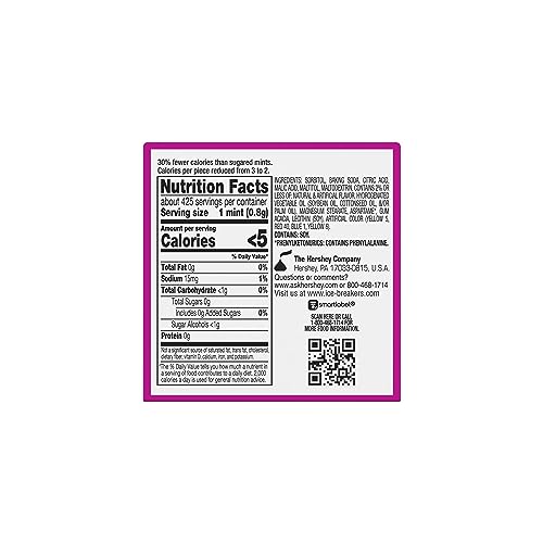 ICE BREAKERS Sparkling Raspberry Lemon Seltzer Breath Mints Tins, 1.5 oz (8 Count) - Refreshing Flavor, Perfect for Fresh Breath
