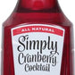 SMPLY JCE CRANBERRY CKTL (6x52.00)
