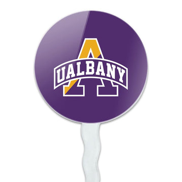 University At Albany Primary Logo Cupcake Picks Toppers Decoration Set Of 6