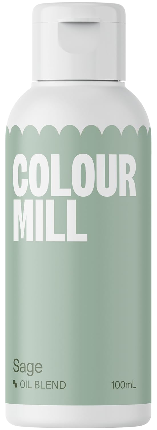 Colour Mill Oil-Based Food Coloring, 100 Milliliters (Sage)