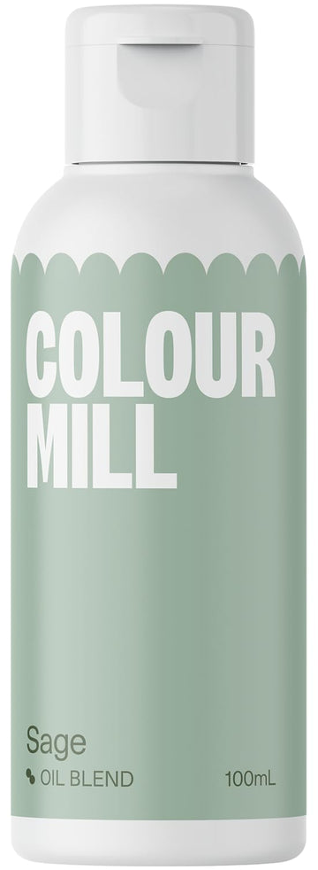 Colour Mill Oil-Based Food Coloring, 100 Milliliters (Sage)